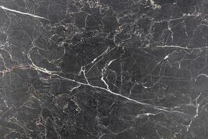 Minimalist Elegance, Black and White Marble Surface. photo