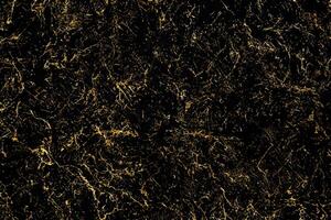 Abstract Elegance, Black Marble Texture Background. photo