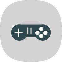 Game Development Flat Curve Icon Design vector