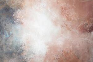 Pastel Harmony, Cream, Blue, Brown, White, and Grey Abstract Background. photo