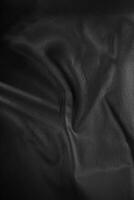 Dark Elegance, Textured Fabric on Black. photo