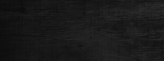 Minimalist Dark Wood Setting on Black Background, Versatile for Tabletop, Floor, Wall, or Wallpaper. photo