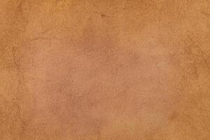 Macro Shot of Authentic Brown Leather Texture. photo