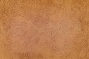 Macro Shot of Authentic Brown Leather Texture. photo