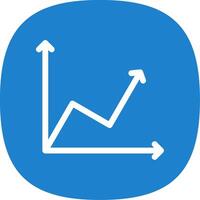 Line Circle Multi Circle Chart Glyph Curve Icon Design vector