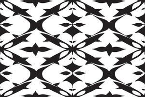 black and white seamless pattern image for background or texture, EPS 10 vector