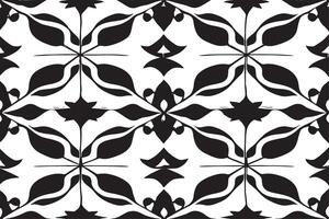 black and white image of seamless pattern for background or texture vector