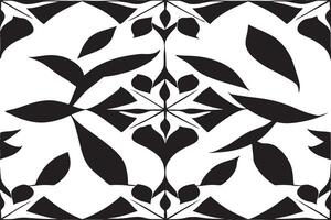 black and white image of seamless pattern for background or texture vector