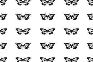 black and white seamless pattern image for background or texture, EPS 10 vector