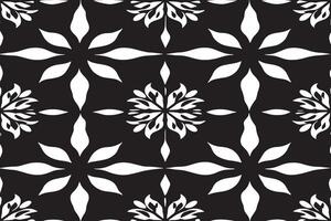 black and white seamless pattern image for background or texture, EPS 10 vector