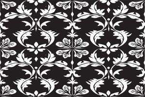 black and white seamless pattern image for background or texture, EPS 10 vector