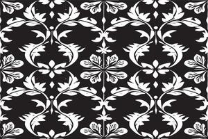 black and white seamless pattern image for background or texture, EPS 10 vector