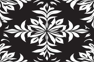 black and white image of seamless pattern for background or texture vector