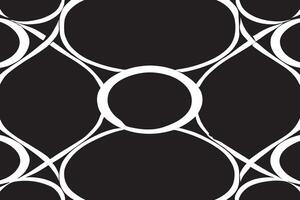 seamless black pattern on white background image for background or texture vector