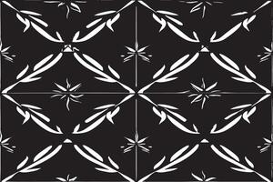 black and white image of seamless pattern for background or texture vector