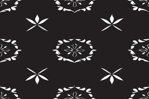 black and white seamless pattern image for background or texture, EPS 10 vector