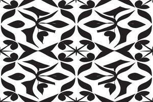 black and white image of seamless pattern for background or texture vector