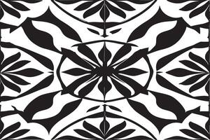 black and white seamless pattern image for background or texture, EPS 10 vector