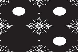 black and white image of seamless pattern for background or texture vector