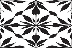 black and white image of seamless pattern for background or texture vector