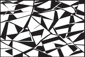 irregular pattern black texture on pure white isolated background for background or texture vector