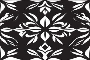 black and white image of seamless pattern for background or texture vector