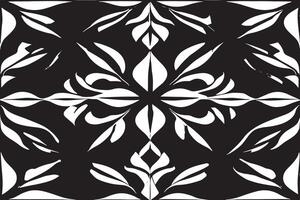 black and white image of seamless pattern for background or texture vector