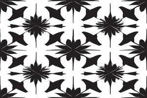 black and white seamless pattern image for background or texture, EPS 10 vector