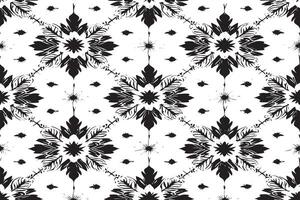 black and white seamless pattern image for background or texture, EPS 10 vector