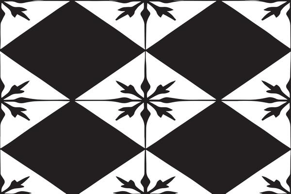 black and white seamless pattern image for background or texture, EPS 10
