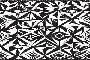 High-Resolution Black and White Geometric Pattern Background for Design Projects vector