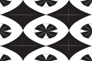 black and white seamless pattern image for background or texture, EPS 10 vector