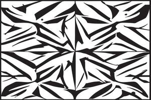 irregular pattern black texture on pure white isolated background for background or texture vector