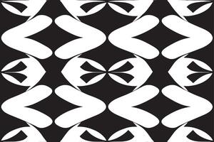 black and white seamless pattern image for background or texture, EPS 10 vector