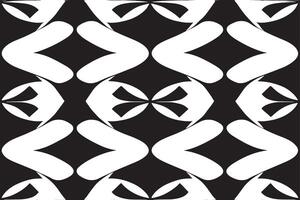 black and white seamless pattern image for background or texture, EPS 10 vector