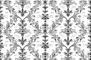 black and white seamless pattern image for background or texture, EPS 10 vector