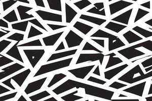 irregular pattern black texture on pure white isolated background for background or texture vector