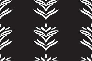 black and white image of seamless pattern for background or texture vector