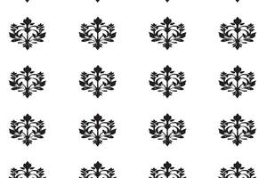 black and white seamless pattern image for background or texture, EPS 10 vector