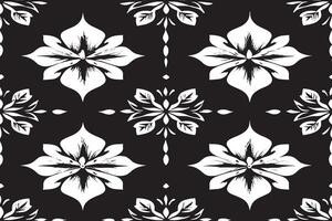 black and white texture seamless pattern on isolated background, it can be use for background or for texture to print or commercial use. vector