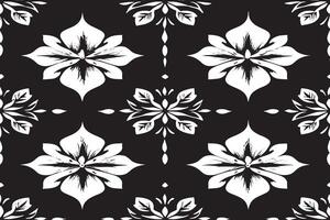 black and white texture seamless pattern on isolated background, it can be use for background or for texture to print or commercial use. vector