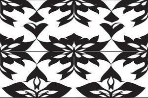 black and white image of seamless pattern for background or texture vector