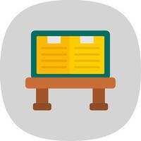 Unit Flat Curve Icon Design vector