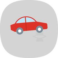 Car Jack Flat Curve Icon Design vector