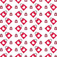 Love shipping sensitive trendy multicolor repeating pattern illustration design vector