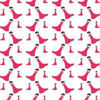 Beauty fashion artful trendy multicolor repeating pattern illustration design vector
