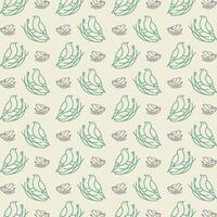 Bird nest sensitive trendy multicolor repeating pattern illustration background design vector