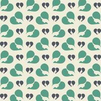 Women heart sensitive trendy multicolor repeating pattern illustration background design vector
