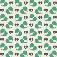 Women heart sensitive trendy multicolor repeating pattern illustration background design vector