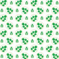Moringa sensitive trendy multicolor repeating pattern illustration background design vector